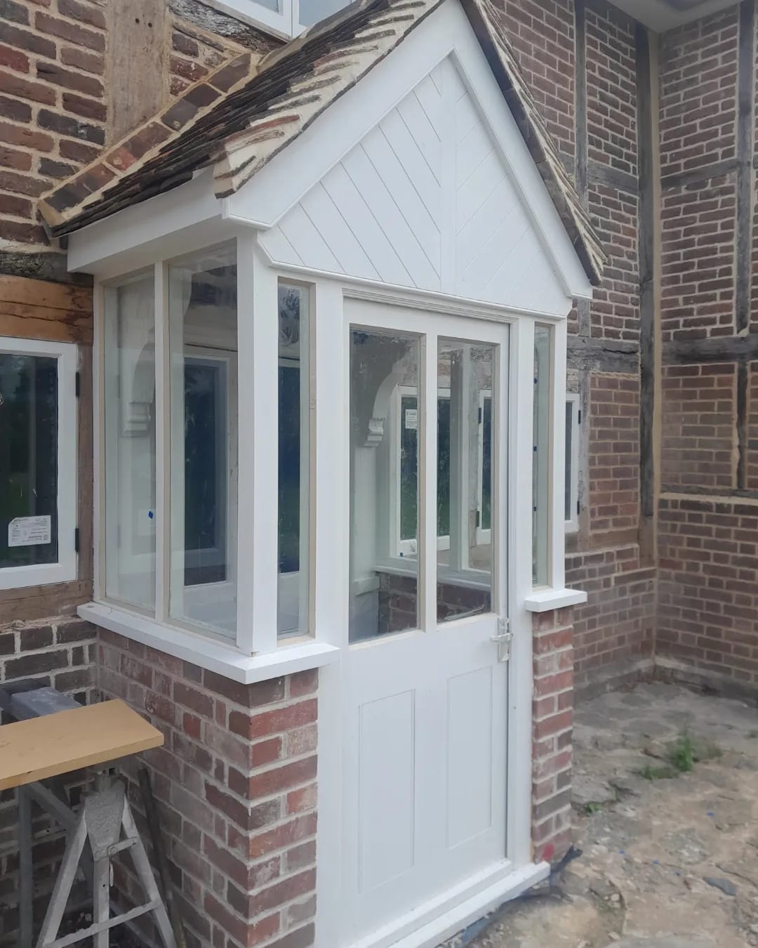 Porch joinery